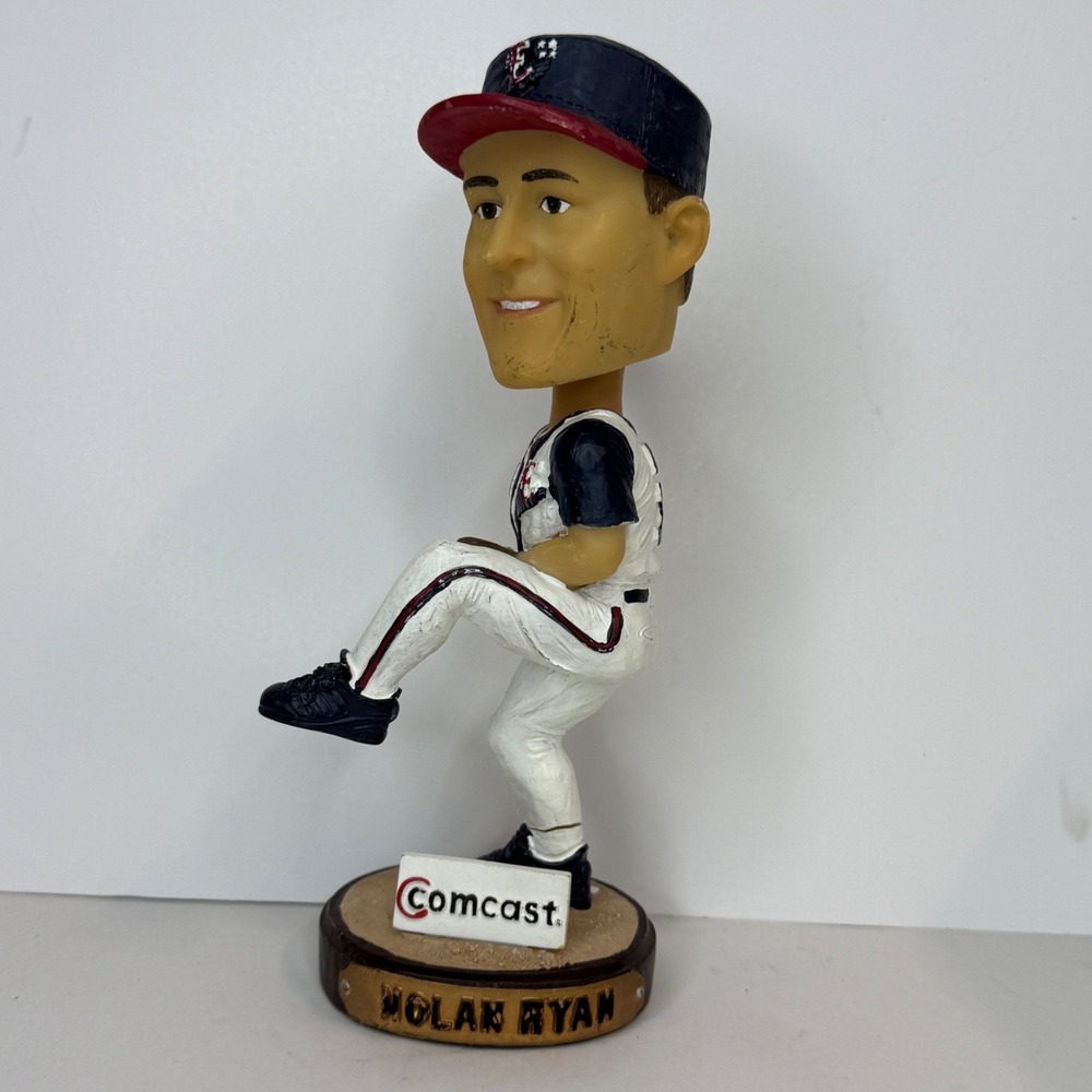 Nolan Ryan SGA Bobblehead Round Rock Express Stadium Giveaway comcast logo